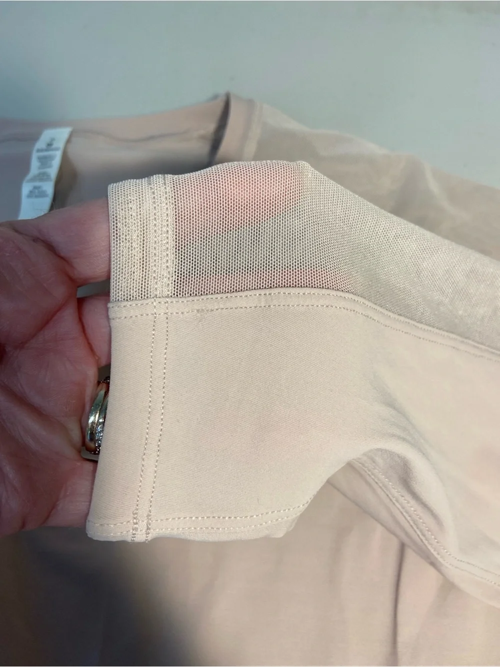 lululemon athletica Light Blush Long-Sleeve Drawstring Top
